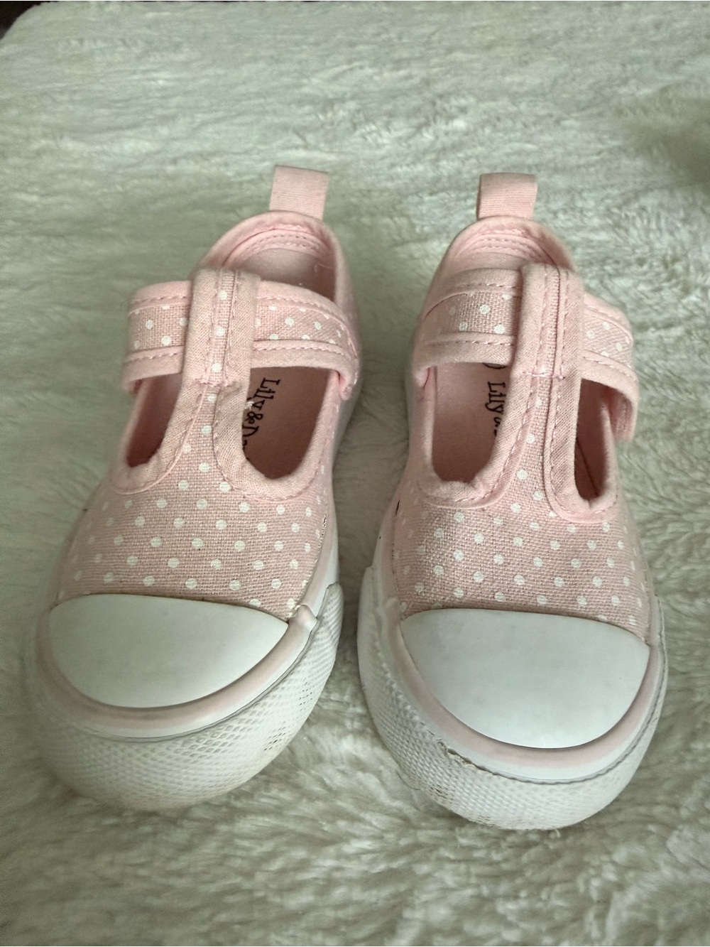 Pink Polka Dot Mary-Jane Sneakers
